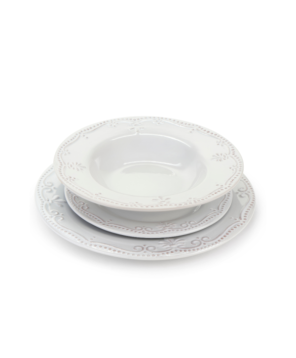 Set piatti 18 pezzi Belle Epoque