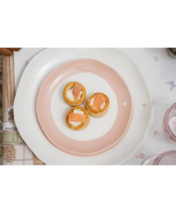 Set da 2 piatti dolce petit amour