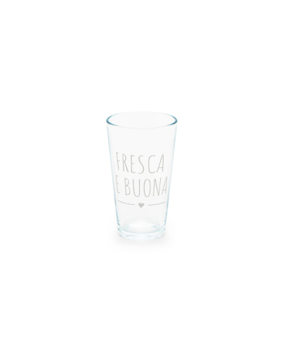 Set bicchieri in vetro