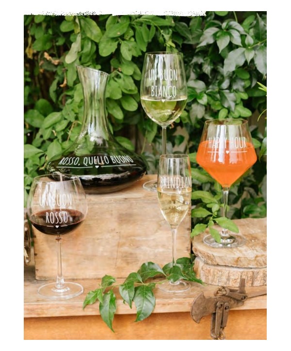 Set da 2 calici "Happy hour"