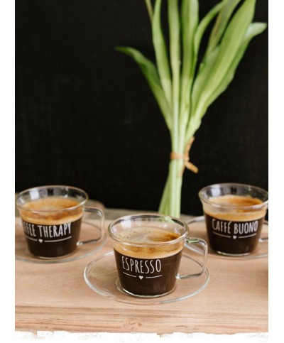 Set di 2 tazze da caffè "espresso"